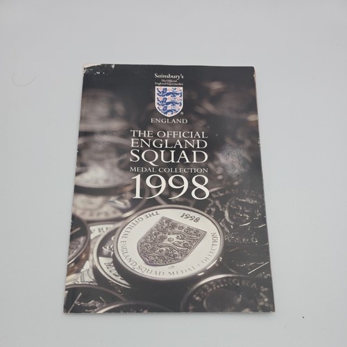 1998 england squad medal - 1998,
