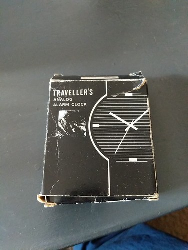 Travellers analog alarm clock - alarm,
