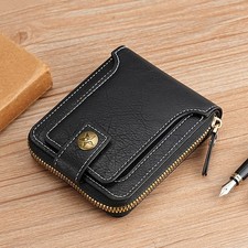 Mens Leather Zip Around RFID