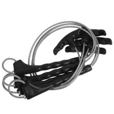  4 Pcs Pig Rope Set Farming Equipment Catcher with Self-Locking Mechanism
