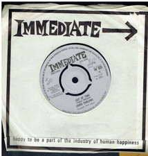 CHRIS FARLOWE OUT OF TIME 1968 IMMEDIATE 7 INCH VINYL SINGLE