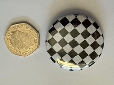 Ska, MOD, Superb, Checked Pin