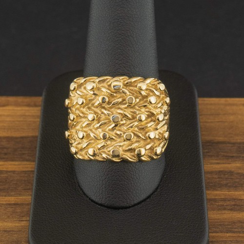 9ct yellow gold row - 5,