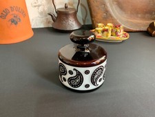 Vintage Opaline Inkwell/Ink