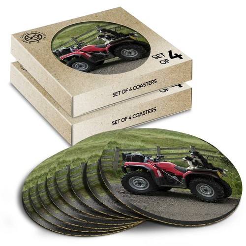 Boxed round coasters - 8,