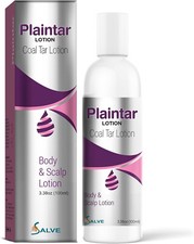 Plaintar Coal Tar Leave on Lotion for Dandruff-100ml/3.38oz.