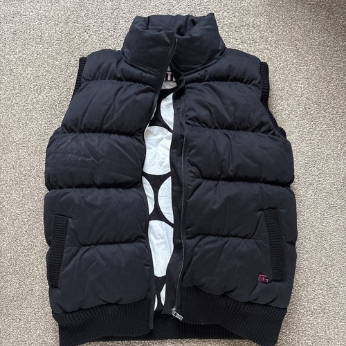 Size black animal gilet - 12,