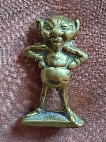 Vintage brass cornish pixie - vintage,