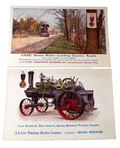 1900 i case threshing - j.i,