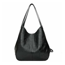 PU Leather Shoulder Bag Large