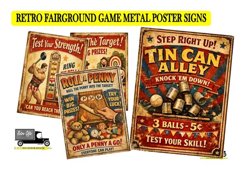 Fairground fun fair retro game - fun,