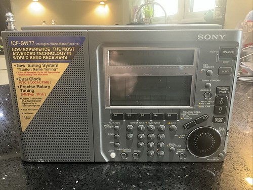 Sony icf sw77 world - icf-sw77, band