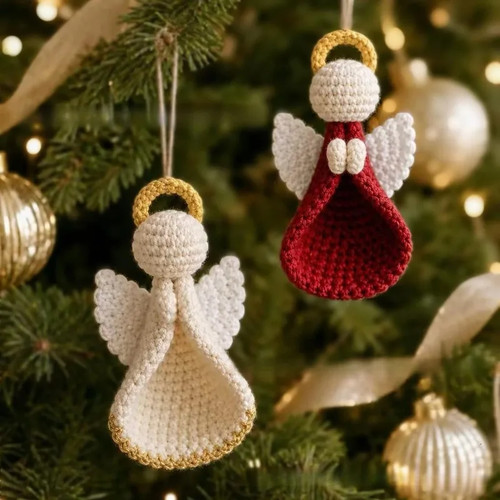 Crochet christmas angel - crochet,