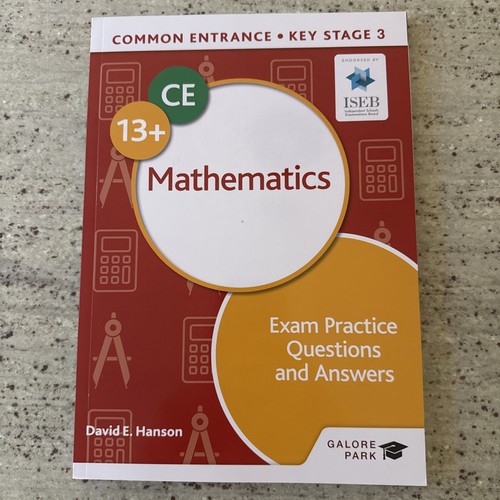 Common entrance mathematics - 13,