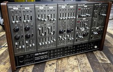 roland 100m + 181 Keyboard. Vintage Classic Analogue Modular Synthesiser