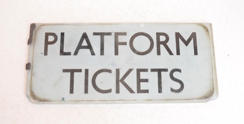 Railway station sign british - railway,