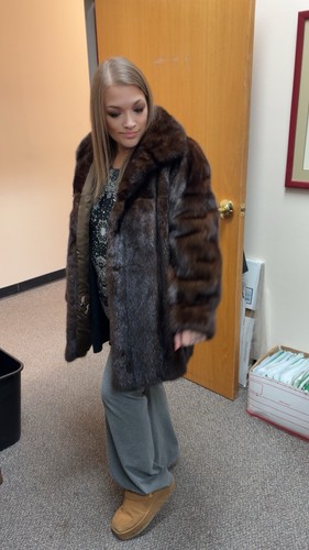 Vintage womens mink coat - womens,
