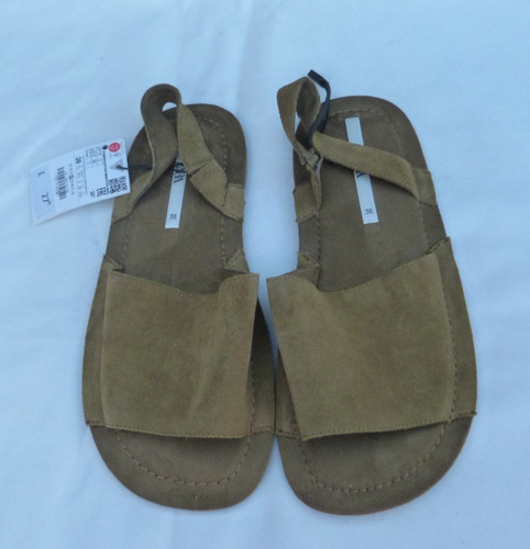 Ladies khaki suede - khaki,