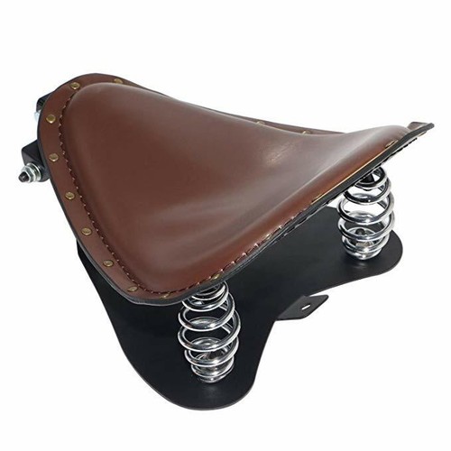 Brown motorcycle solo seat - solo,