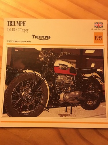Triumph 650 tr6 - tr6, c