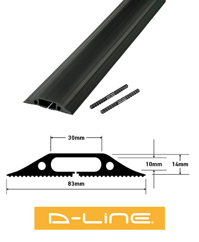 Line floor cable protector - d-line,