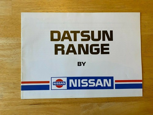 Datsun range nissan - datsun, sales