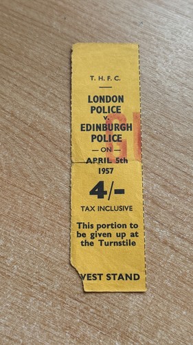 Ticket 1956 london - ticket,