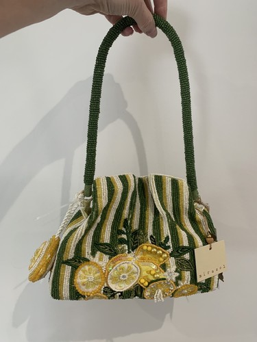 Mirasol lemon striped beaded - mirasol,