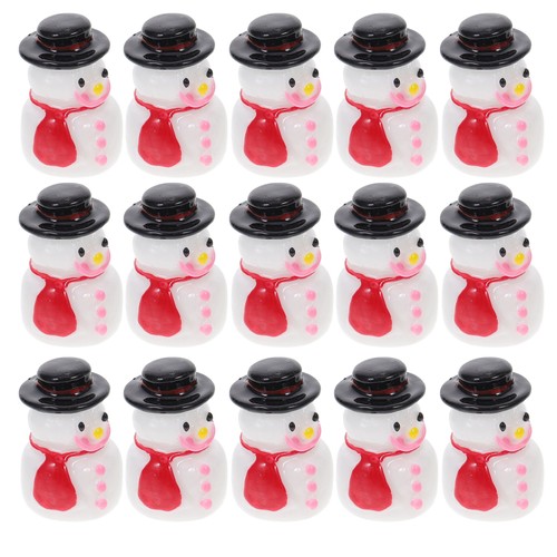 Pcs resin snowman - 20,