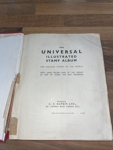 Used worldwide stamps - in, album
