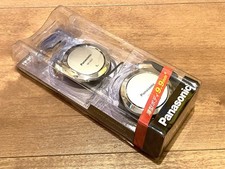 Panasonic Stereo Headphones Silver RP-HZ47-S 9.9mm Thin and Lightweight Model