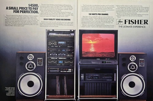 Fisher audio video - fisher, 1585