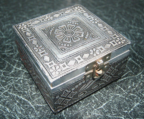 Indian hand crafted - , silver