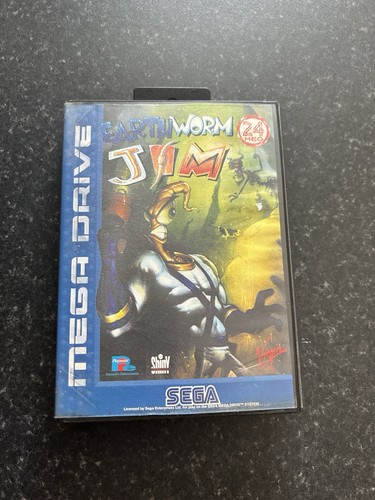 Earthworm jim sega mega - earthworm, drive
