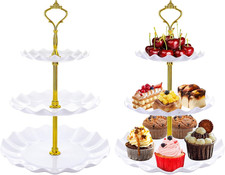 2 Pcs Large 3 Tier Cupcake