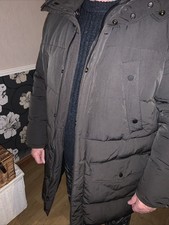 Extra Large Khaki Grey Quilted