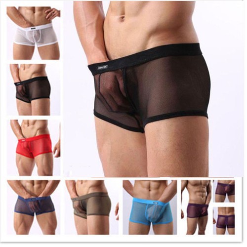 Sexy mens sheer see through - mens,