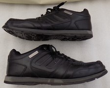 Used Once/A1! Mens KANGOL Harrow Leather Lace Up Shoes Black  Size UK11/46EU