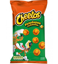 130g cheetos futebolas - 130g,