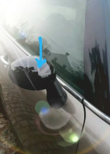 Wing mirror cover caps - mirror,