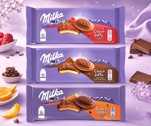 Milka jaffa cakes - milka, x