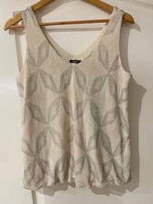 Roman Ivory Sparkle Bubble Hem