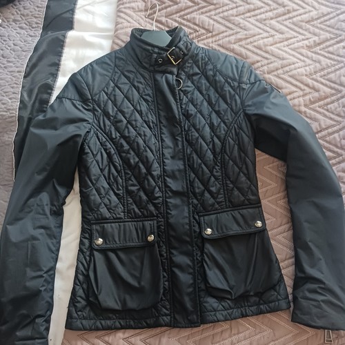 Belstaff ladies navy - zip, up