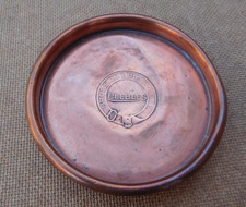 Bruce Peebles company copper dish wine coaster Shirley Avis & Co.