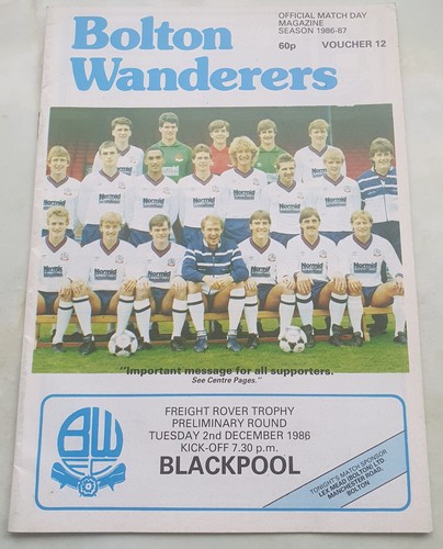 Bolton wanderers blackpool - bolton,