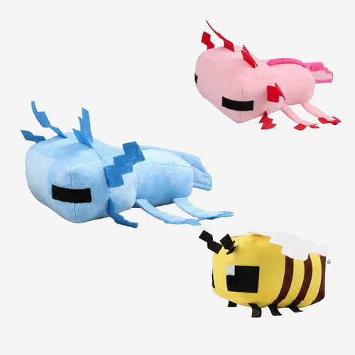 30cm blue axolotl - plush, toys