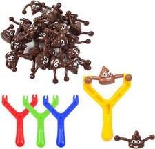 Poo Slingshot Toy,4 Funny