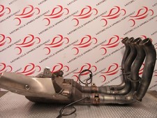 YAMAHA YZF-R1 EXHAUST HEADER PIPES & COLLECTOR BOX CAT R1 2CR ABS 2016 BK433