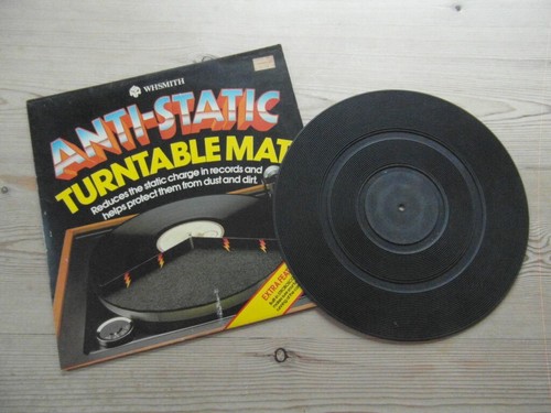 Anti static turntable mat h - turntable, mat-w