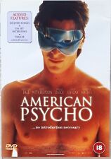AMERICAN PSYCHO  REGION 2 DVD  CHRISTIAN BALE / REESE WITHERSPOON / WILLEM DAFOE